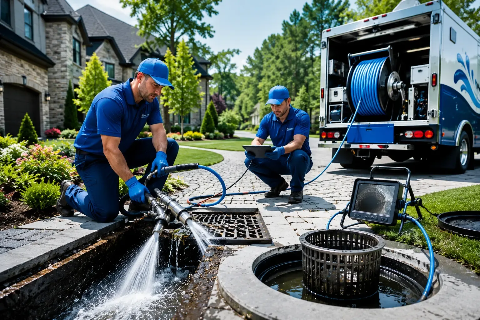 Local outdoor drain cleaning professionals in Cotter, AR